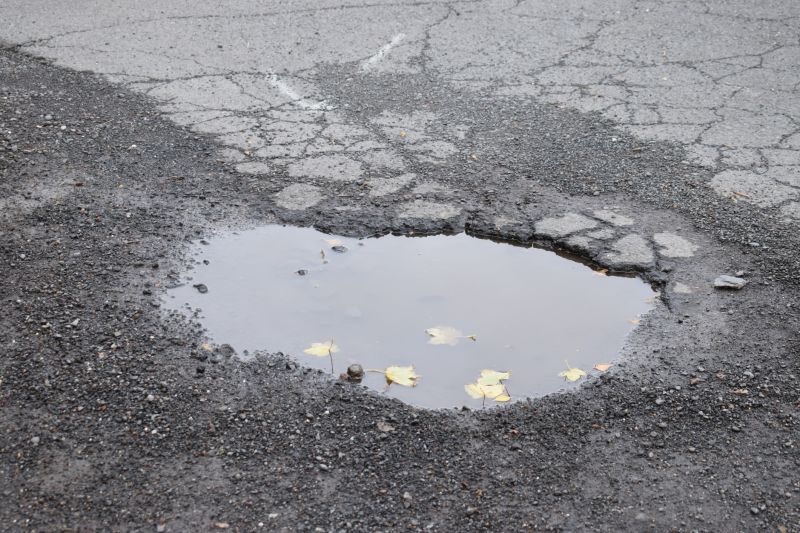 Commercial Pothole Repair detail